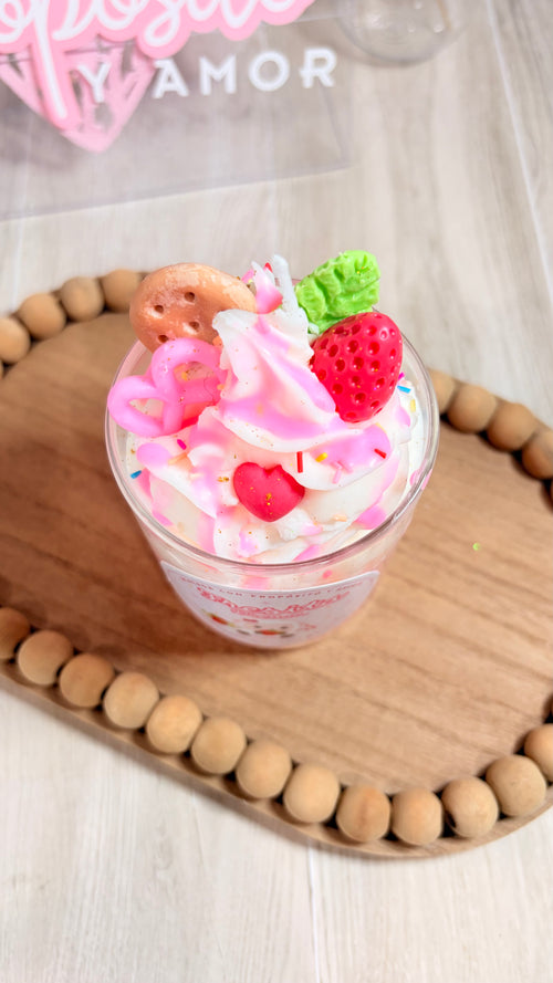 🍓 Fresita Dream Rosita– Vela Artesanal